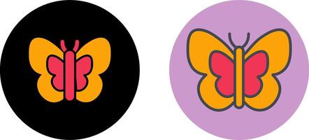 diseño de icono de mariposa vector