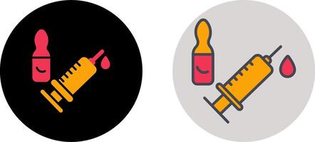 Syringe Icon Design vector