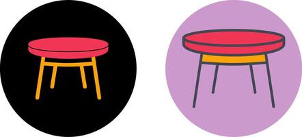 Small Table Icon Design vector