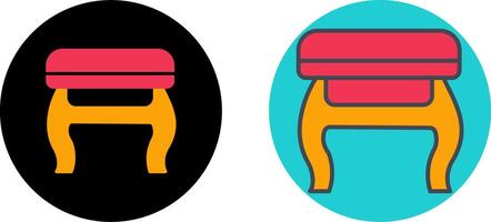 Stool Icon Design vector