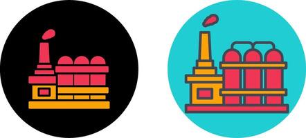 Factory II Icon Design vector