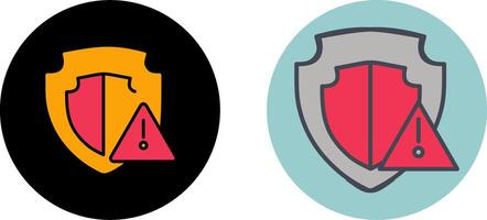 Warning Icon Design vector