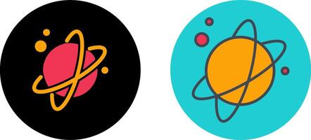 diseño de icono de planeta vector