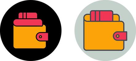 Wallet Icon Design vector