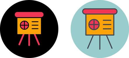 Presentation Icon Design vector