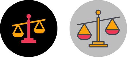 Scale Icon Design vector