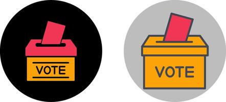 Ballot Icon Design vector