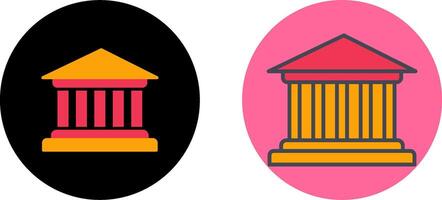 Parthenon Icon Design vector