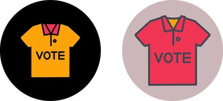 T Shirt Icon Design vector