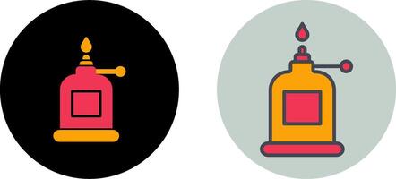 Camping Gas Icon Design vector