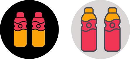 Water Bottle Icon Design vector