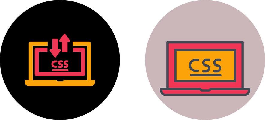 CSS Laptop Icon Design