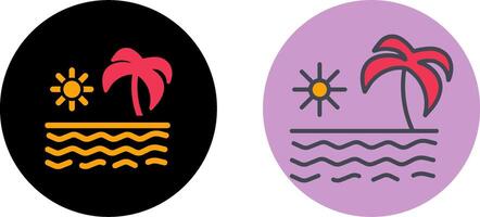 diseño de icono de verano vector