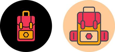 Bag Pack Icon Design vector