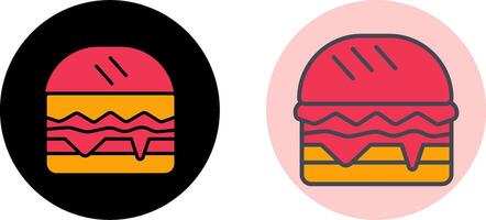 diseño de icono de hamburguesa vector