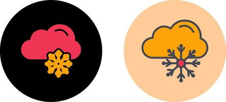 Snowy Icon Design vector