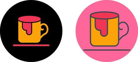 Hot Chocolate Icon Design vector