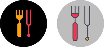 Fork Icon Design vector