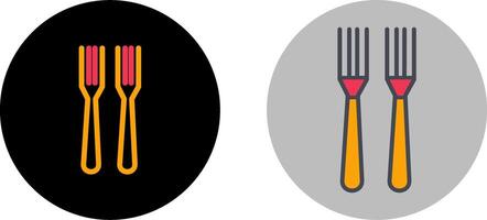 Fork Icon Design vector