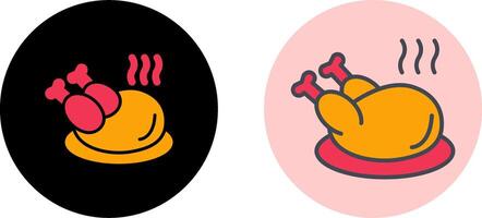 Chicken Icon Design vector