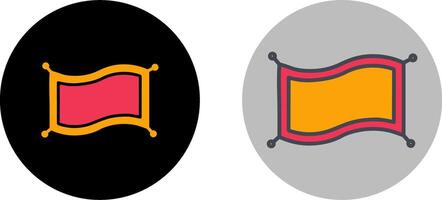 Magic Carpet Icon Design vector