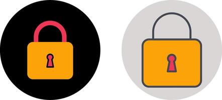 Pad Lock Icon Design vector