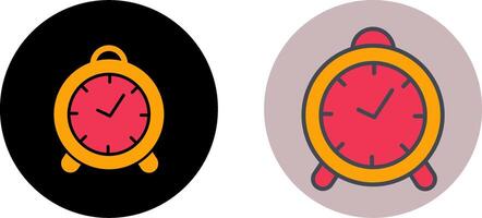 diseño de icono de reloj de alarma vector