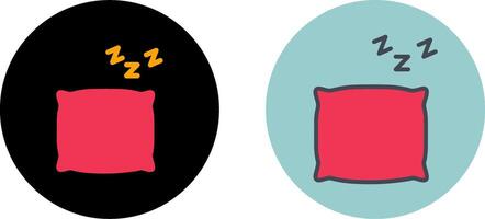 Pillow Icon Design vector
