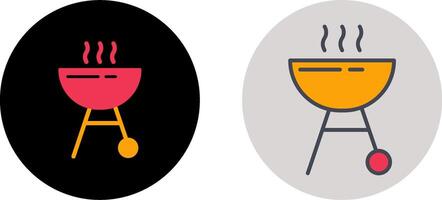 Grill Icon Design vector