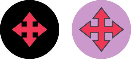 Move Arrow Icon Design vector