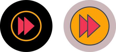 Next Icon Design vector
