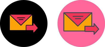 Send Message Icon Design vector