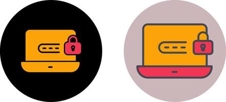 Login Icon Design vector