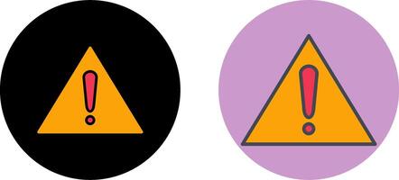 Caution Sign Icon Design vector