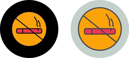 No Smoking Icon Design vector