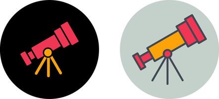 Telescope Icon Design vector