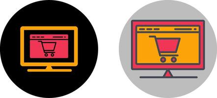 Ecommerce Settings Icon Design vector