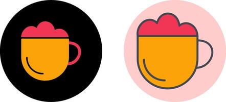 Cappuccino Icon Design vector