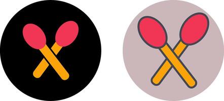 Spoons Icon Design vector