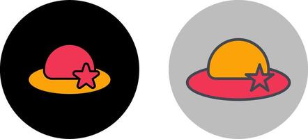 Womens Hat Icon Design vector