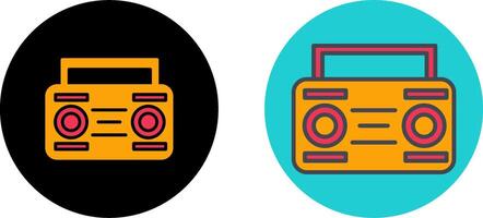 Cassette Player Icon Design vector