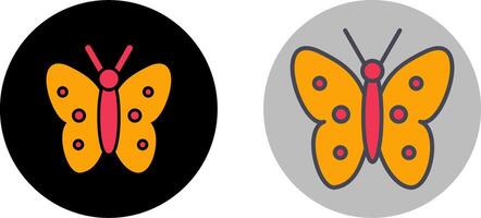 diseño de icono de mariposa vector