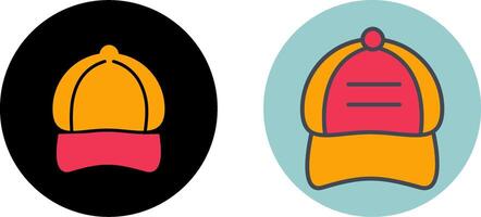 P Cap Icon Design vector