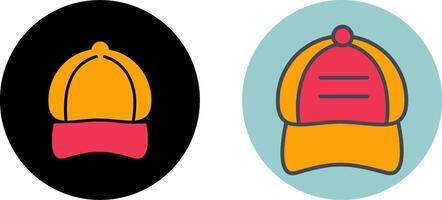 P Cap Icon Design vector