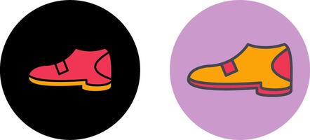 Mens Loafers Icon Design vector
