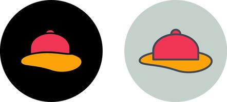 Womans Hat Icon Design vector