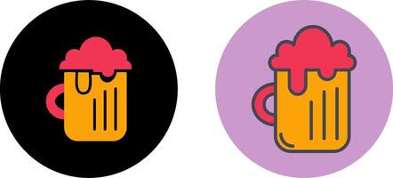 Pint of Beer Icon Design vector