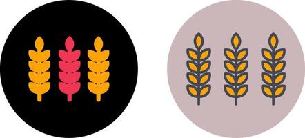 Wheat Icon Design vector