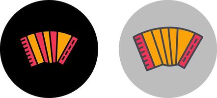 Accordion Icon Design vector