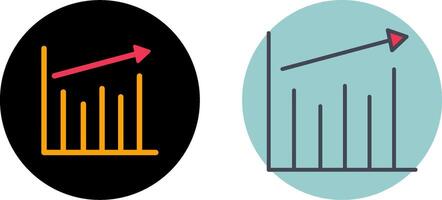 Statistics Icon Design vector